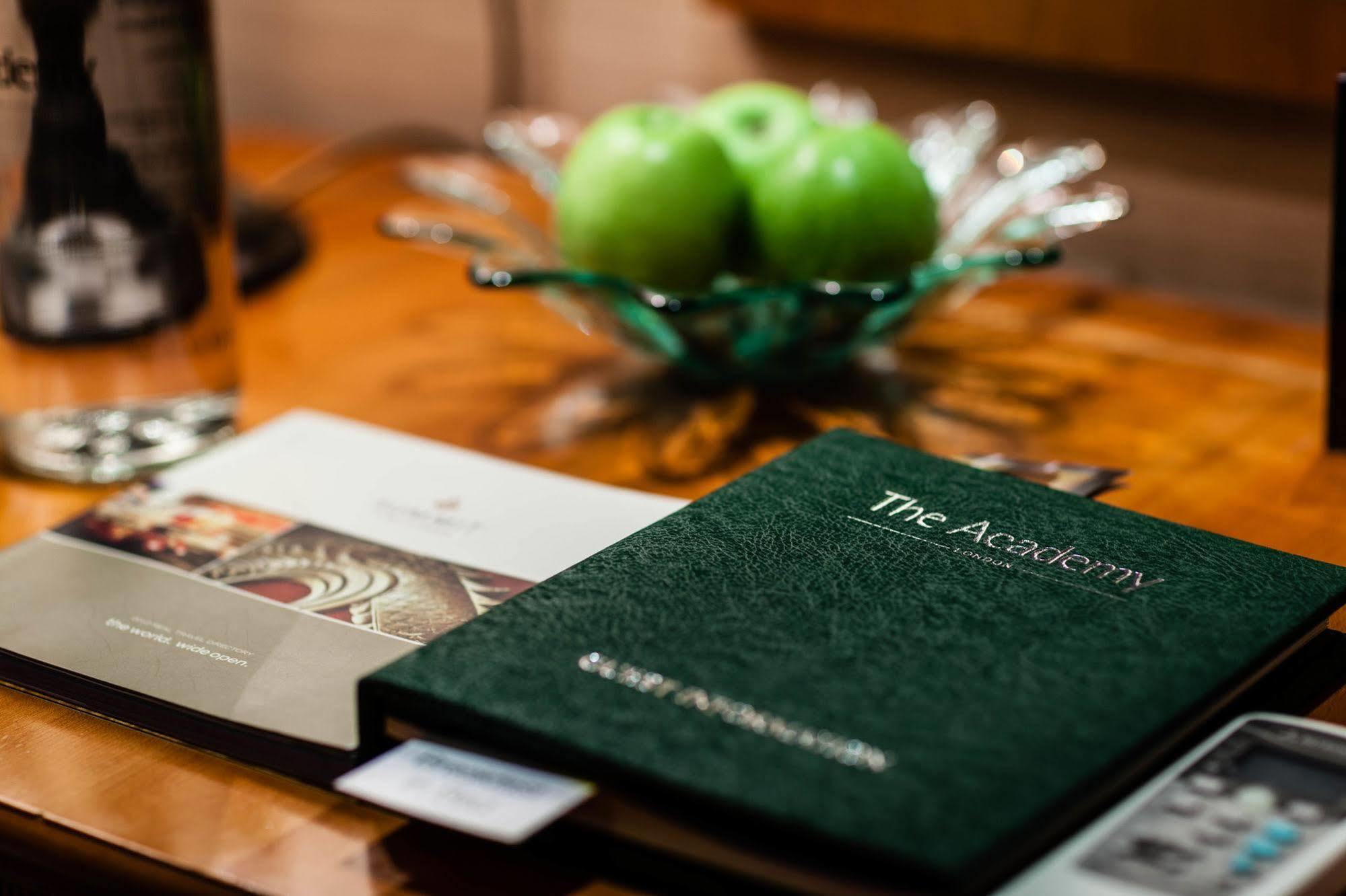 The Academy - Small Luxury Hotels Of The World London Bagian luar foto The Academy's guest book